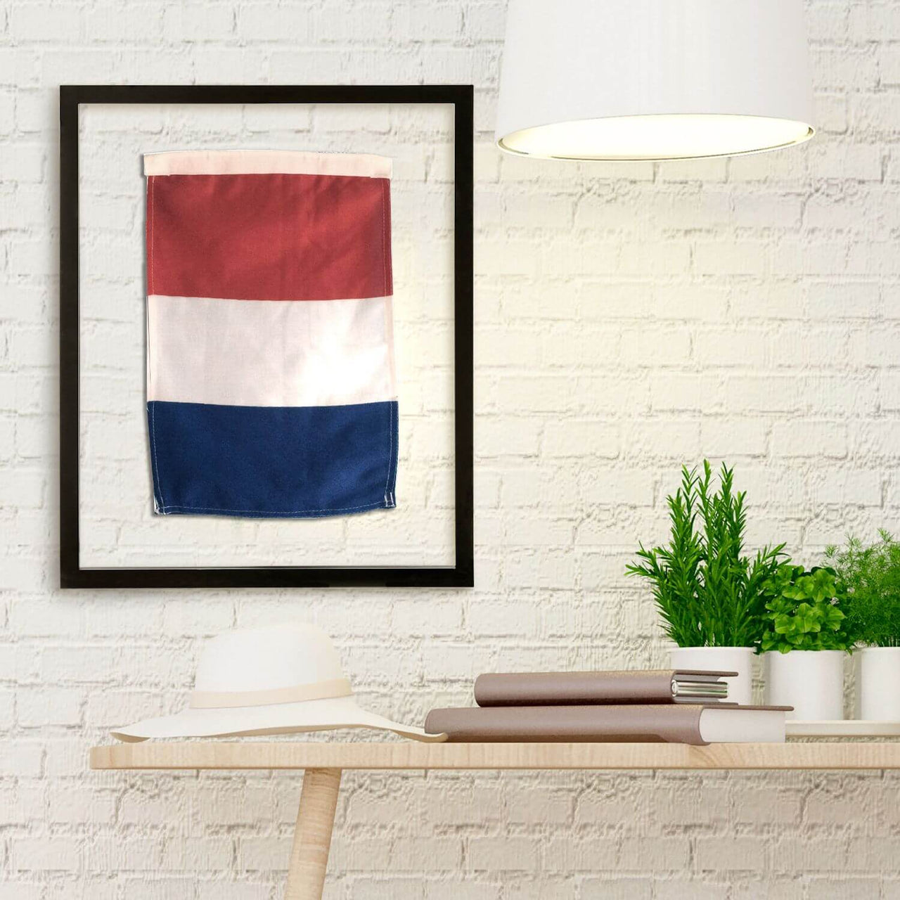 Framed Nautical Flags, A-Z New England Trading Co Decor T