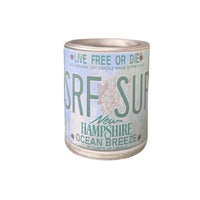 Thumbnail for New Hampshire License Plate Ocean Breeze Paint Can Candle Paint Can Candle Surf's Up Candle   