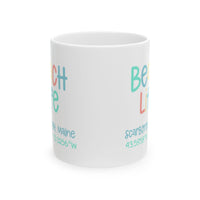 Thumbnail for Personalized Beach Life Ceramic Coastal Mug