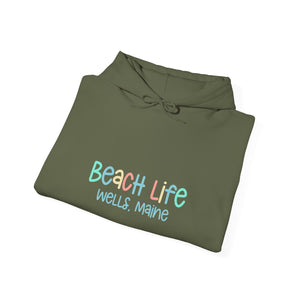 Beach Life Heavy Blend Hooded Sweatshirt, Personalized, CUSTOM ORDER