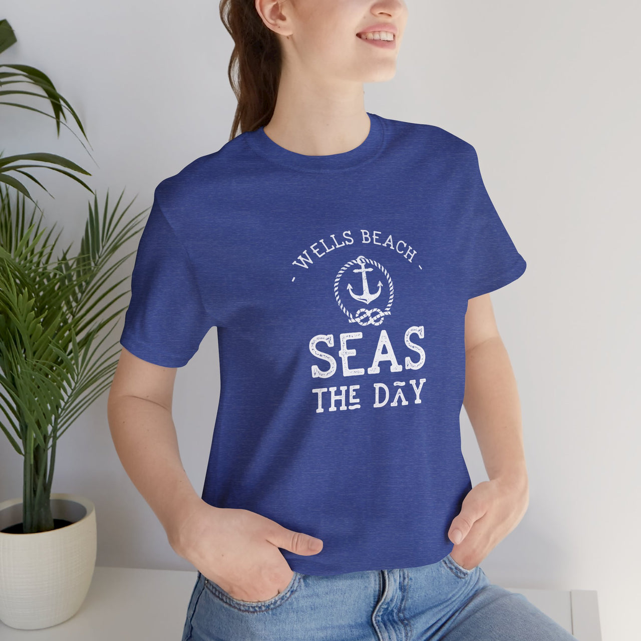 Seas the Day Personalized Weekend Tee, Unisex