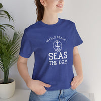 Thumbnail for Seas the Day Personalized Weekend Tee, Unisex