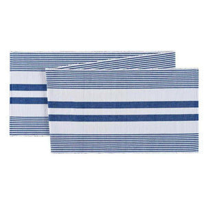 Blue & White Table Runner