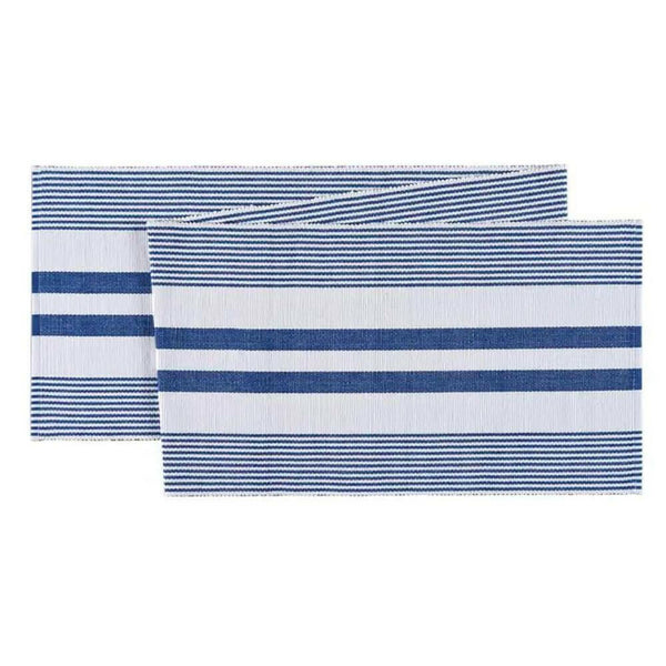 Blue & White Table Runner