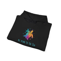 Thumbnail for Be Kind To The Sea Hooded Sweatshirt, Unisex