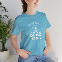 Thumbnail for Seas the Day Personalized Weekend Tee, Unisex