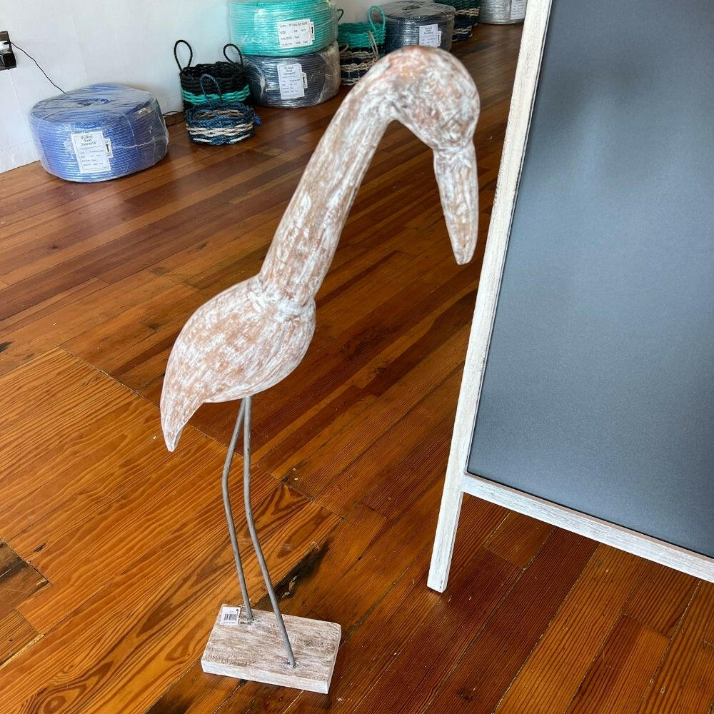 Artisan Wood & Iron Coastal Birds
