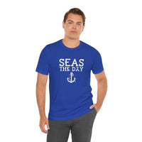 Thumbnail for Seas the Day Unisex Jersey Weekend Tee