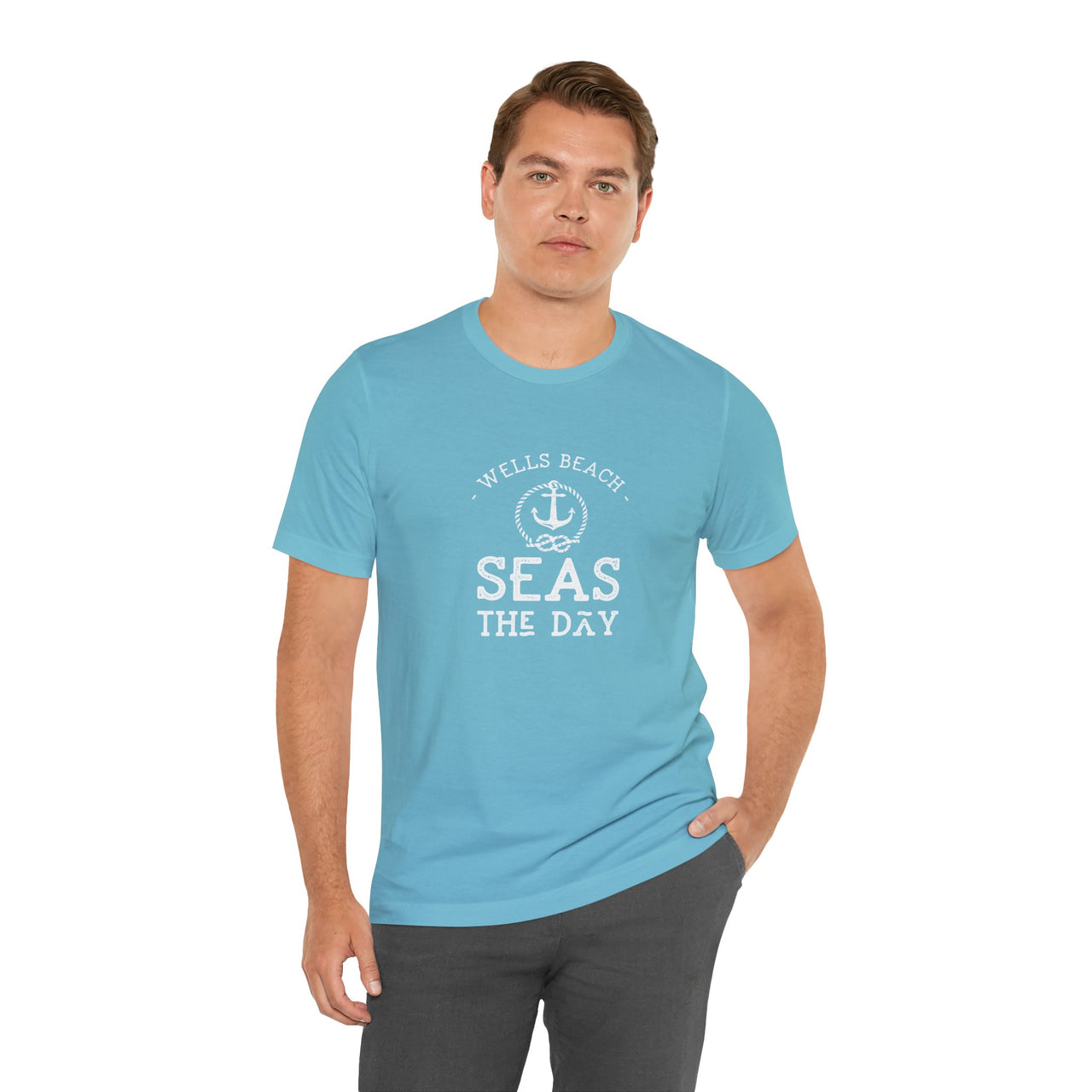 Seas the Day Personalized Weekend Tee, Unisex