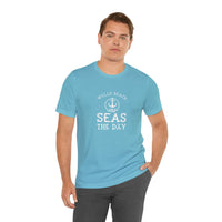 Thumbnail for Seas the Day Personalized Weekend Tee, Unisex