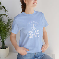 Thumbnail for Seas the Day Personalized Weekend Tee, Unisex