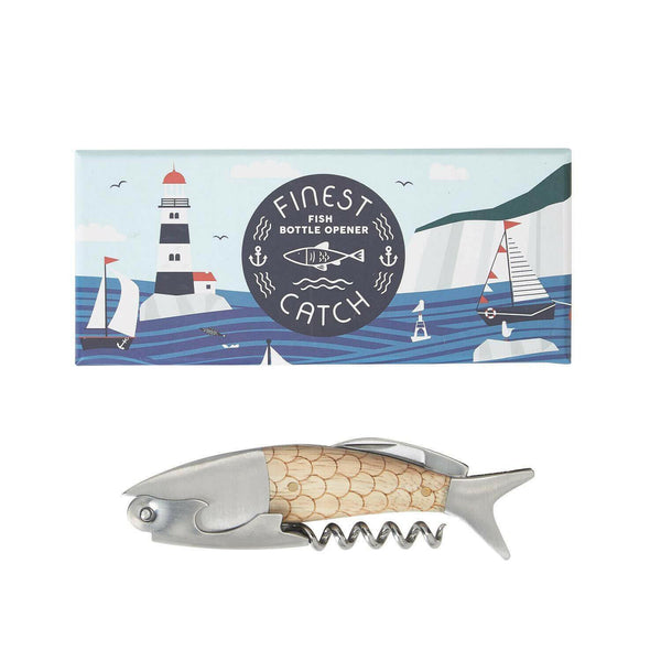 3 in 1 Fish Bottle Opener in Gift Box