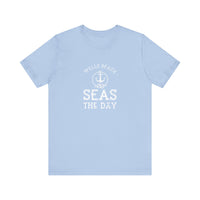 Thumbnail for Seas the Day Personalized Weekend Tee, Unisex