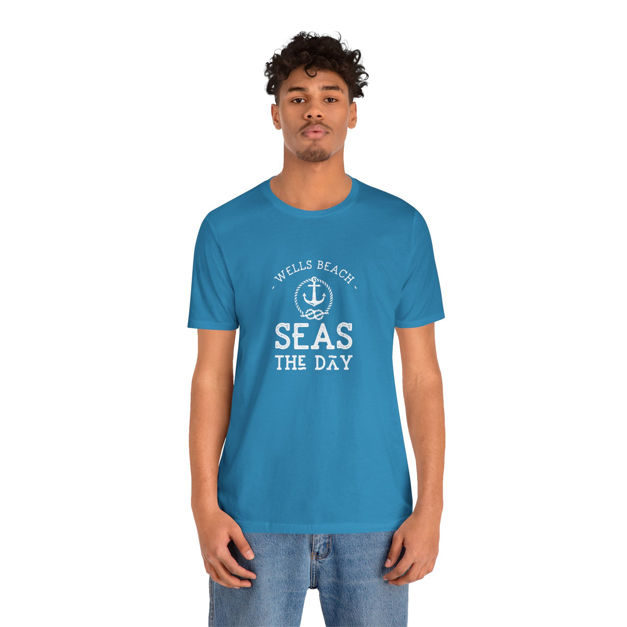 Seas the Day Personalized Weekend Tee, Unisex