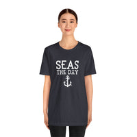 Thumbnail for Seas the Day Unisex Jersey Weekend Tee