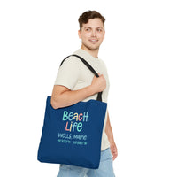 Thumbnail for Personalized Beach Life Tote Bag 