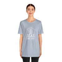 Thumbnail for Seas the Day Personalized Weekend Tee, Unisex