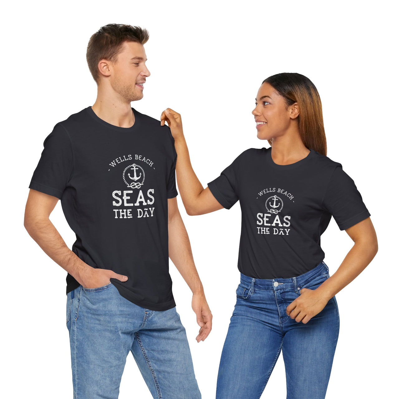 Seas the Day Personalized Weekend Tee, Unisex