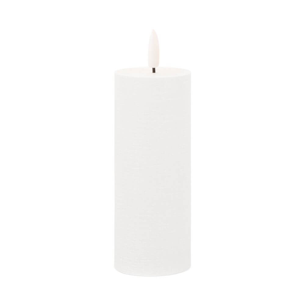 Enduring Flameless Candle, White