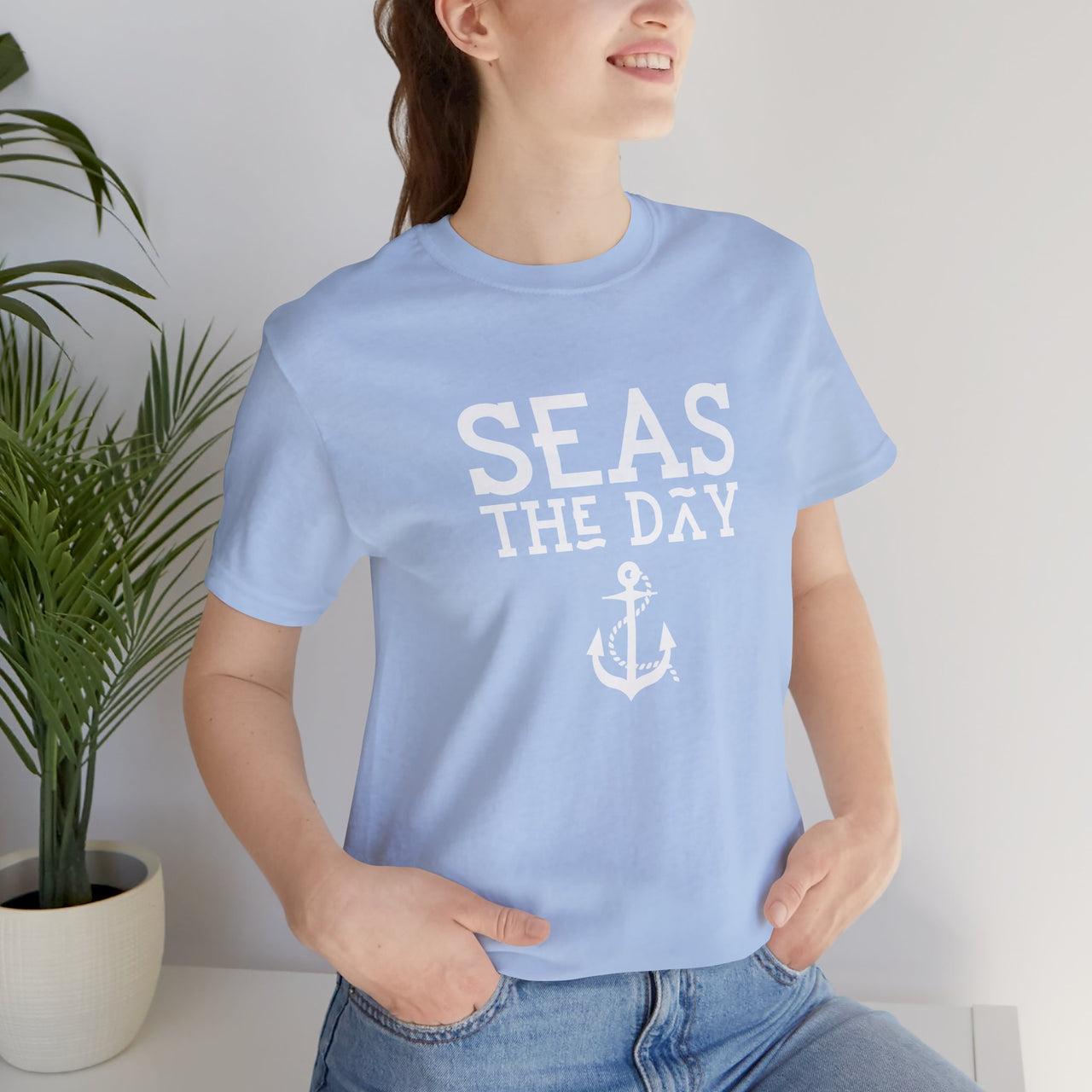 Seas the Day Unisex Jersey Weekend Tee