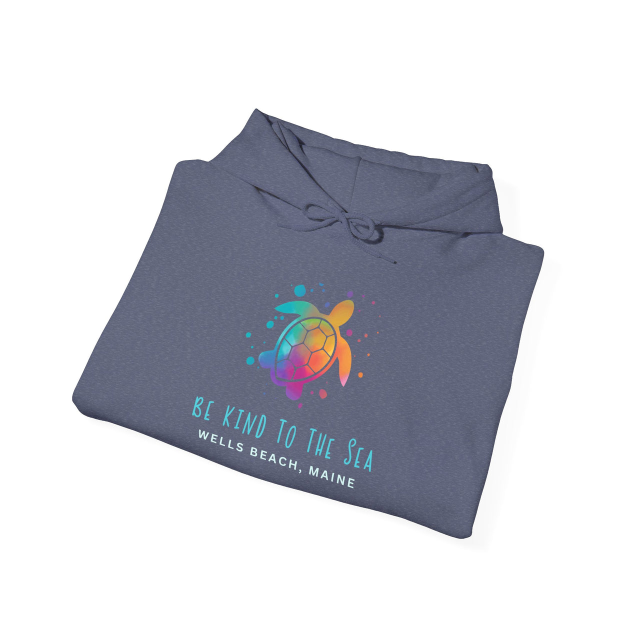 Be Kind to the Sea Heavy Blend Hooded Sweatshirt, Personalized