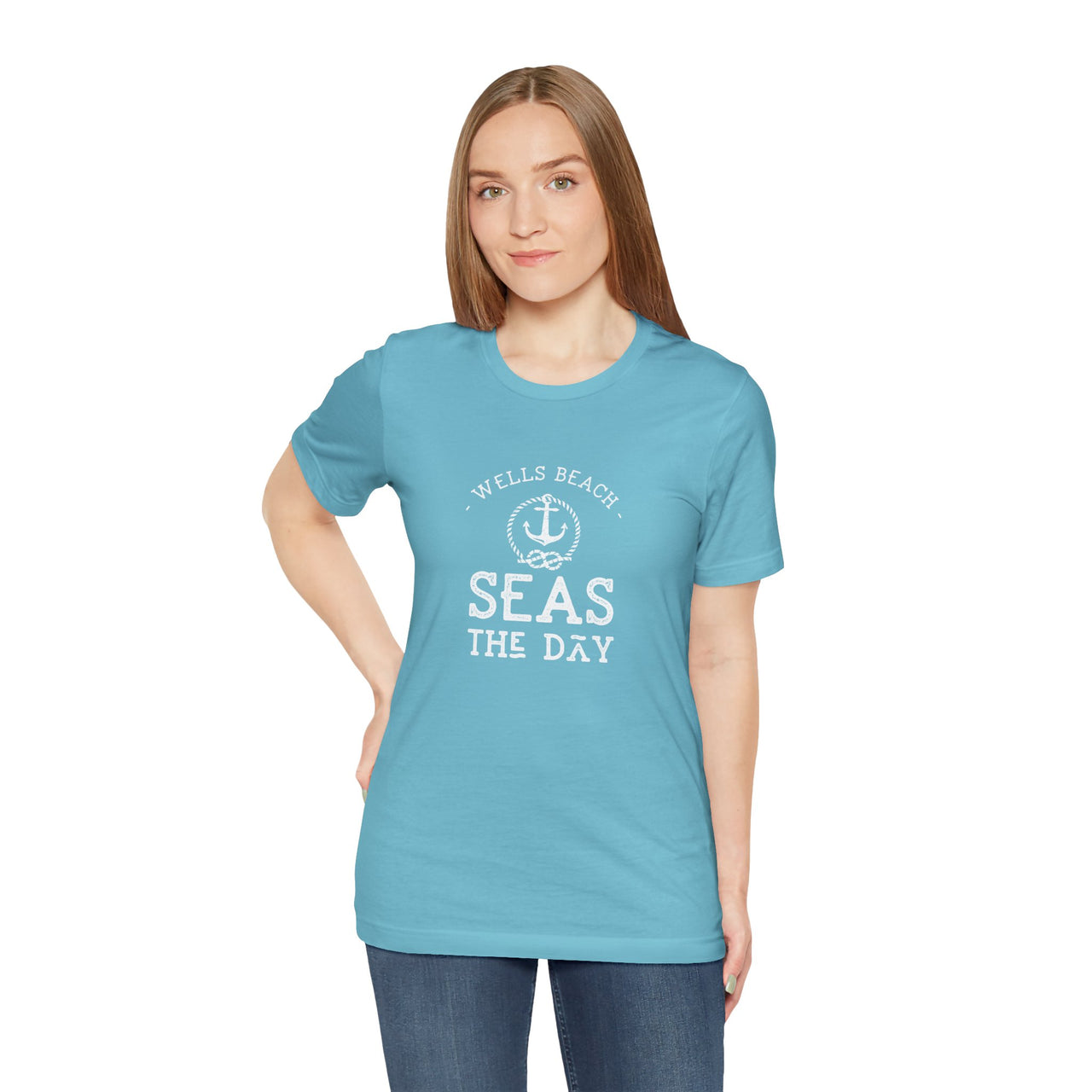 Seas the Day Personalized Weekend Tee, Unisex