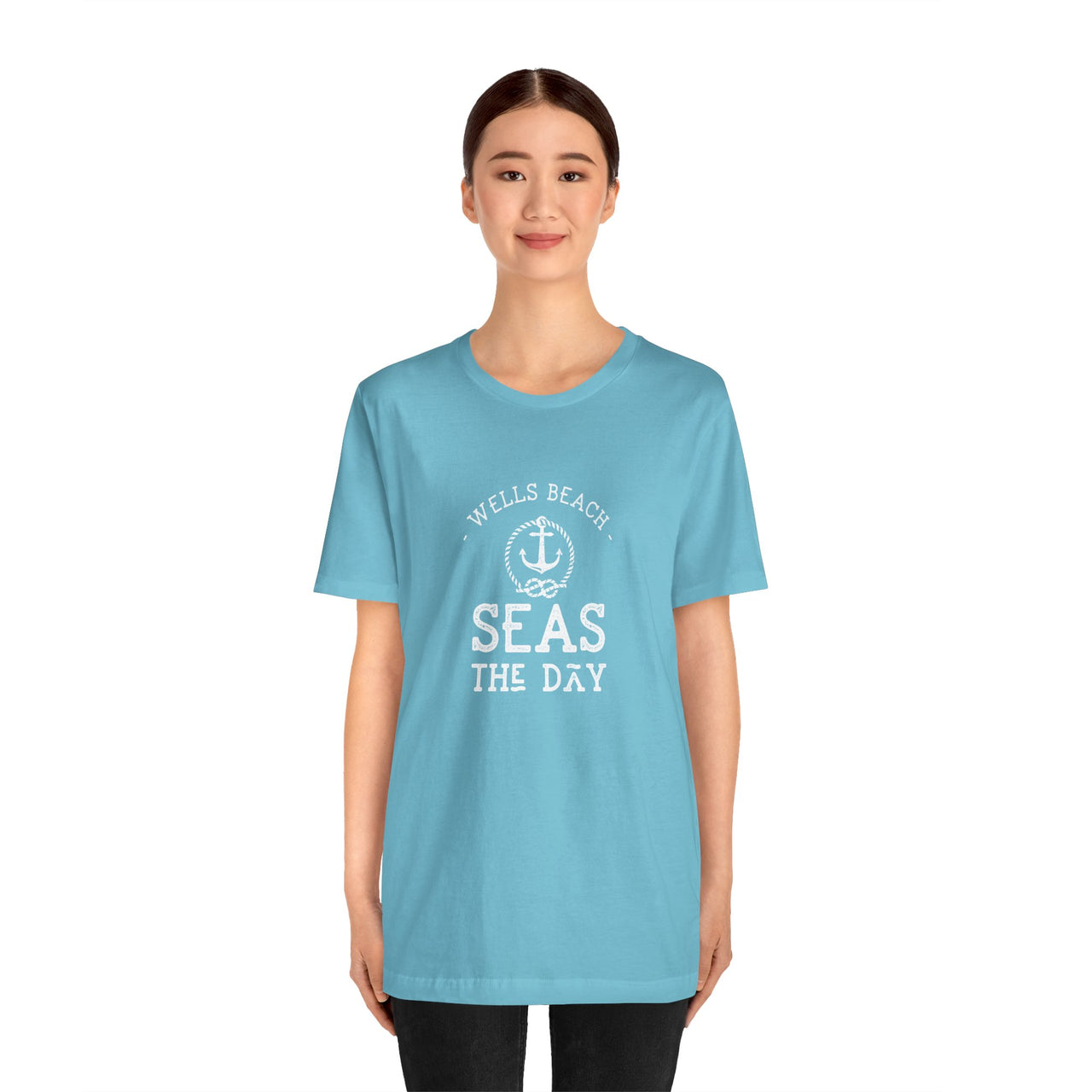 Seas the Day Personalized Weekend Tee, Unisex