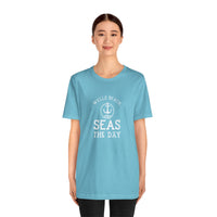 Thumbnail for Seas the Day Personalized Weekend Tee, Unisex