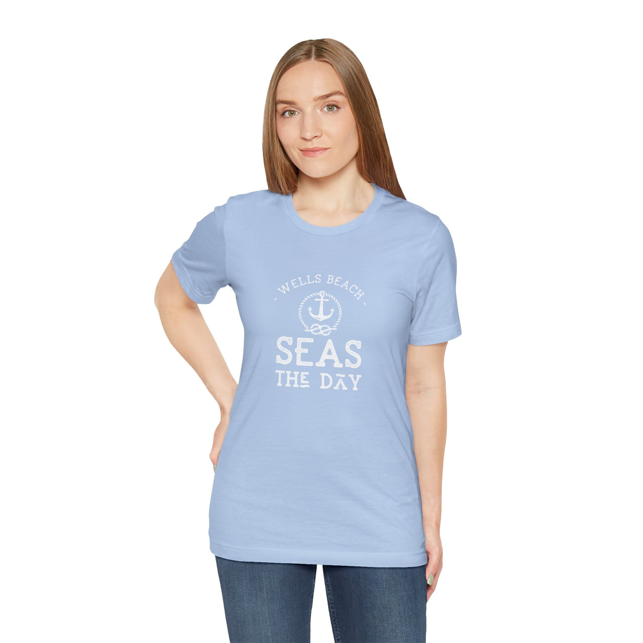 Seas the Day Personalized Weekend Tee, Unisex