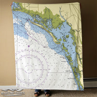 Thumbnail for Nautical Chart Blankets, Florida Coastal Maps