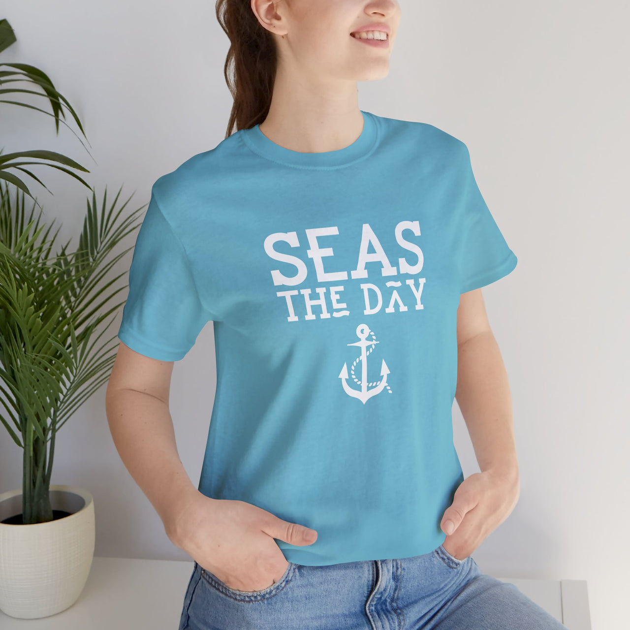 Seas the Day Unisex Jersey Weekend Tee