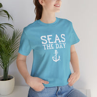 Thumbnail for Seas the Day Unisex Jersey Weekend Tee