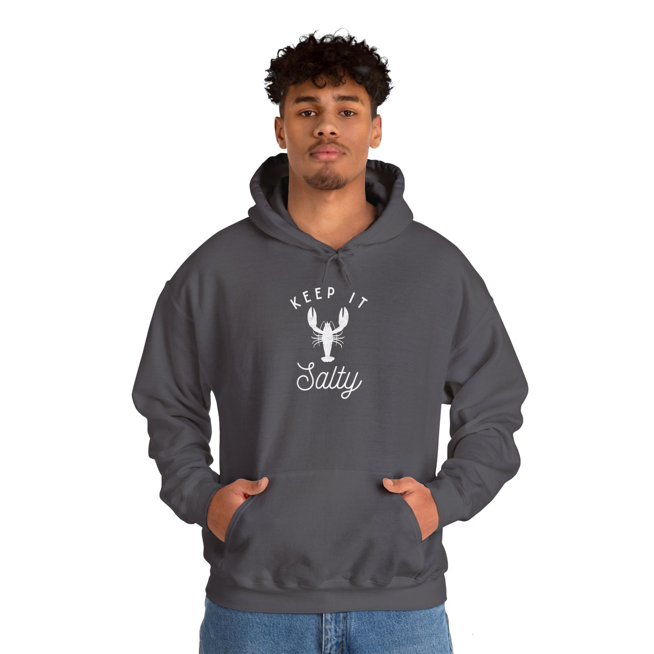 Keep It Salty Heavy Blend Hooded Sweatshirt, Personalized