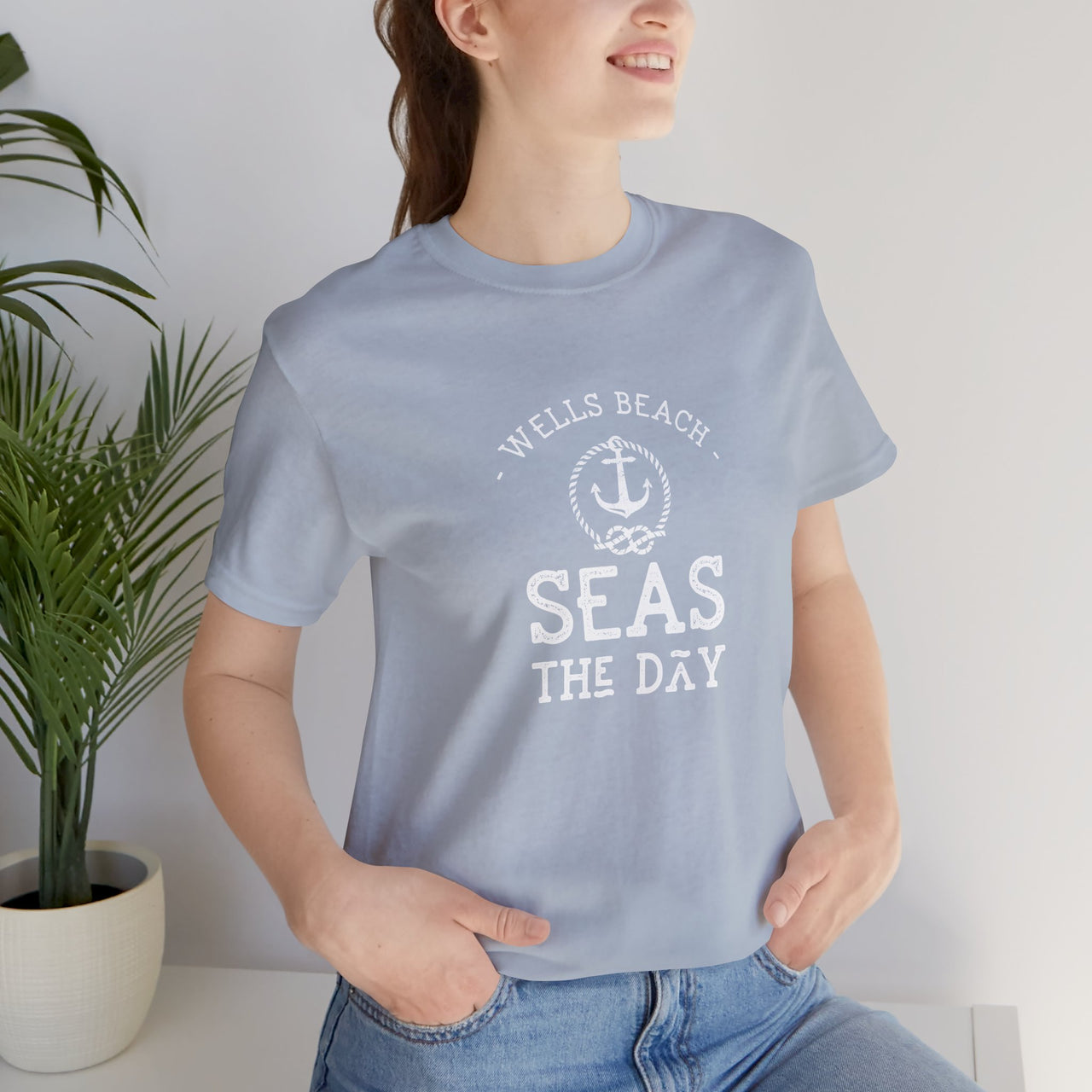 Seas the Day Personalized Weekend Tee, Unisex