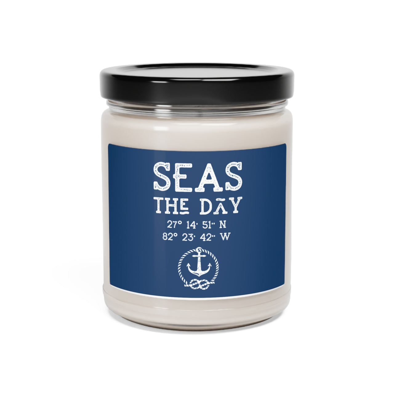 Seas the Day Personalized Soy Candle, 9oz, 4 Scents