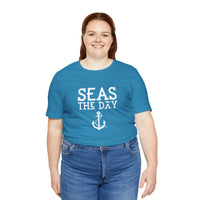 Thumbnail for Seas the Day Unisex Jersey Weekend Tee