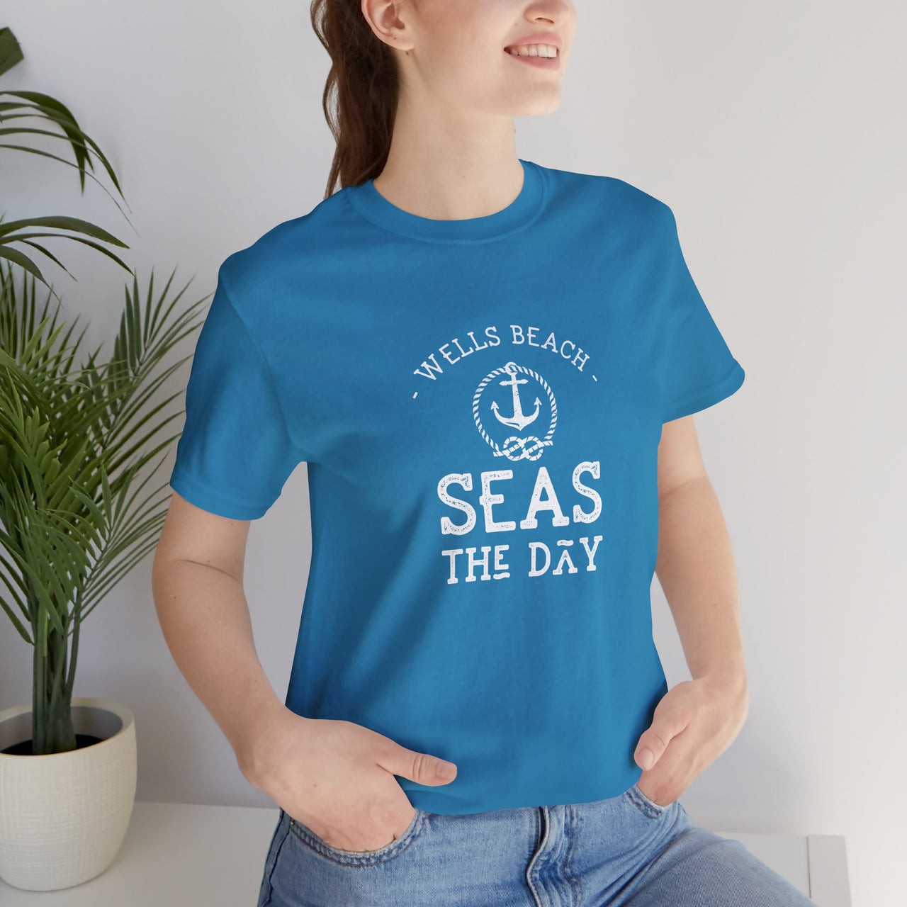 Seas the Day Personalized Weekend Tee, Unisex