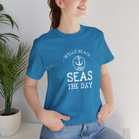 Thumbnail for Seas the Day Personalized Weekend Tee, Unisex