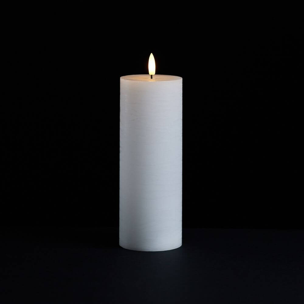 Enduring Flameless Candle, White