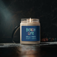 Thumbnail for Longitude and Latitude Beach Life Personalized Soy Candle, 9oz, 4 Scents