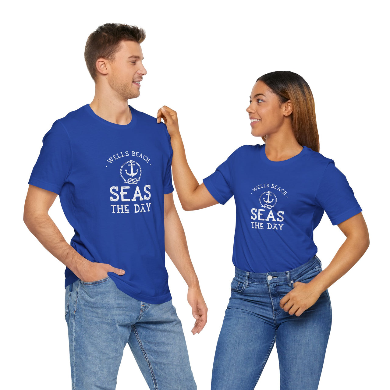 Seas the Day Personalized Weekend Tee, Unisex