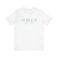 Thumbnail for Beach Life Weekend Tee Shirt, Personalized