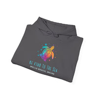 Thumbnail for Be Kind to the Sea Heavy Blend Hooded Sweatshirt, Personalized