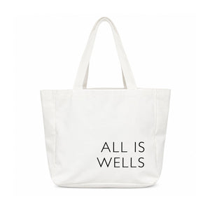 All is Wells Canvas Tote Bag, Popular Beach Totes, Maine Inspired Bags