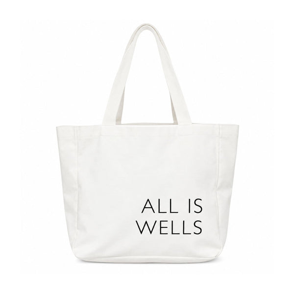 All is Wells Canvas Tote Bag, Popular Beach Totes, Maine Inspired Bags
