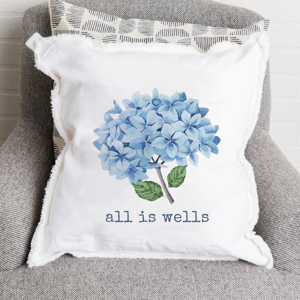 All is Wells™ Hydrangea Square Pillow, 20 x 20