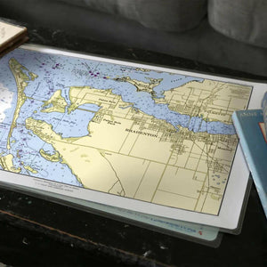Nautical Chart Placemats, Locations in Florida