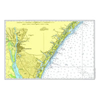 Thumbnail for Nautical Chart Placemats, Locations in North Carolina