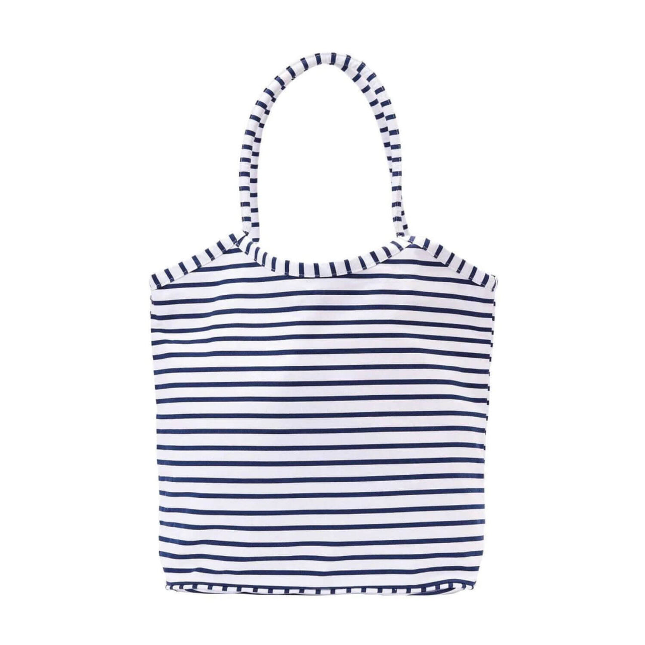 Bateau Navy Stripe Bucket Bag