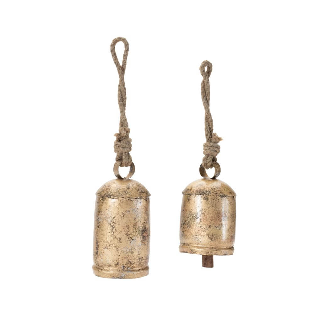 Rustic Holiday Bell, 2 Sizes